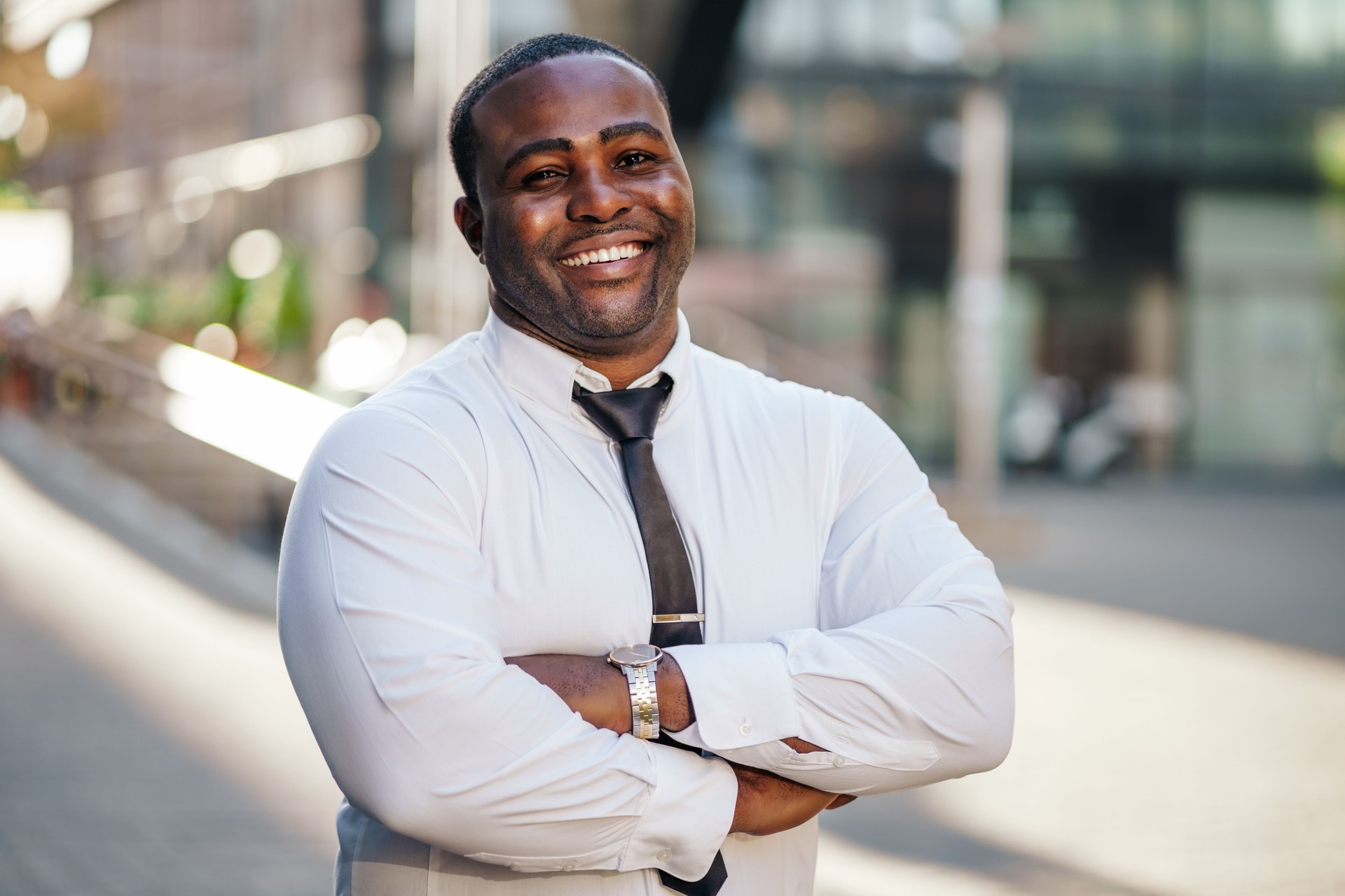 African-american businessman